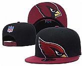 Arizona Cardinals Team Logo Black Red Adjustable Hat GS,baseball caps,new era cap wholesale,wholesale hats